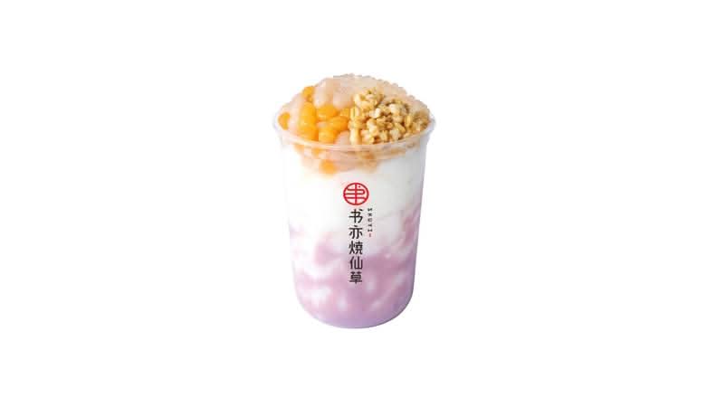 Happly Taro Milk Tea 芋泥全家福